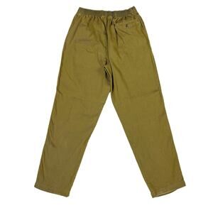 The Territory Ahead VTG Corduroy Pants Mens M Green Gold Cotton Elastic Waist